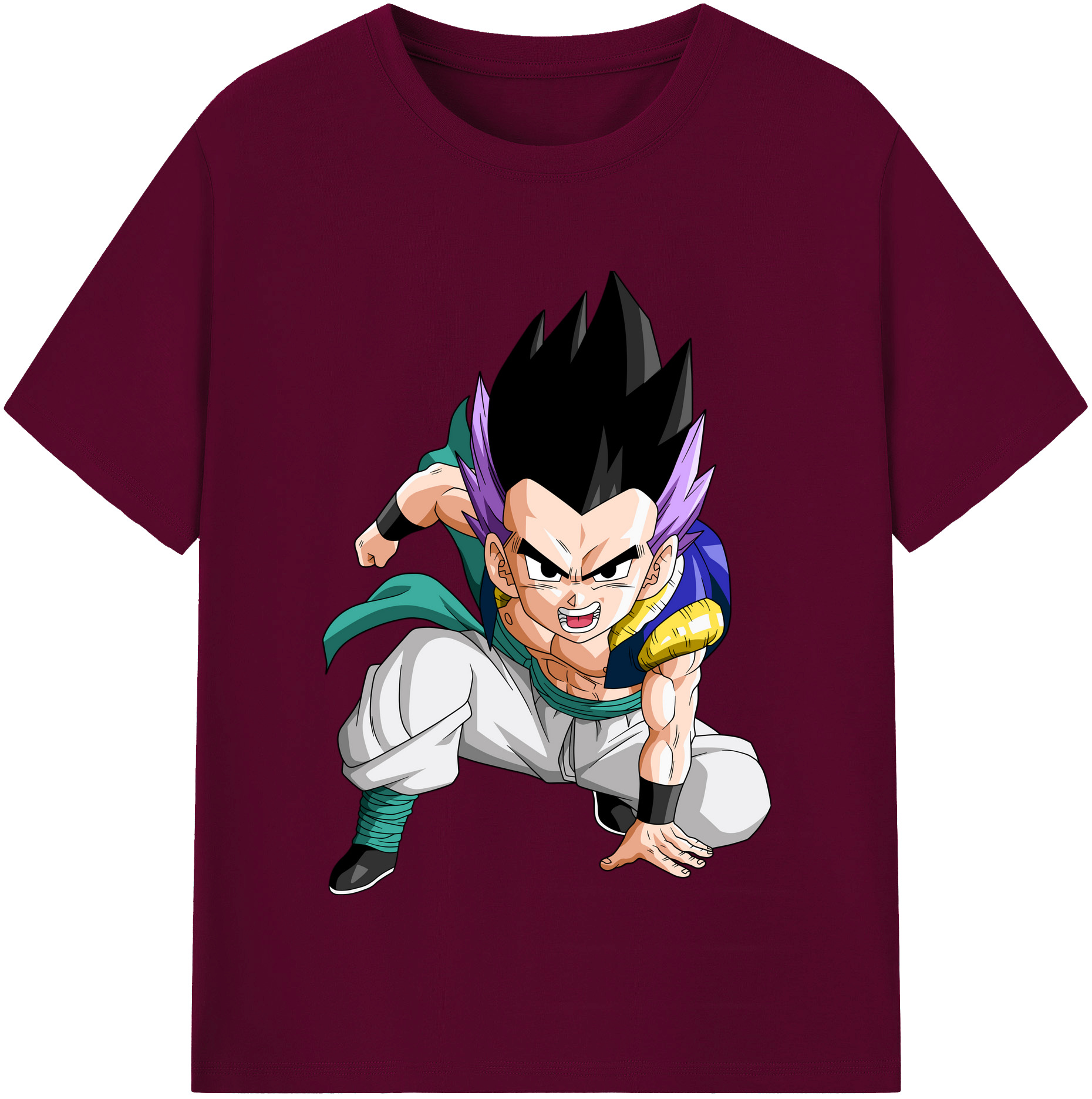 （画像用） ドラゴンボール 孫 悟飯（そんごはん）DRAGON BALL Son Gohan レディースカジュアルプリントTシャツ（綿100％）